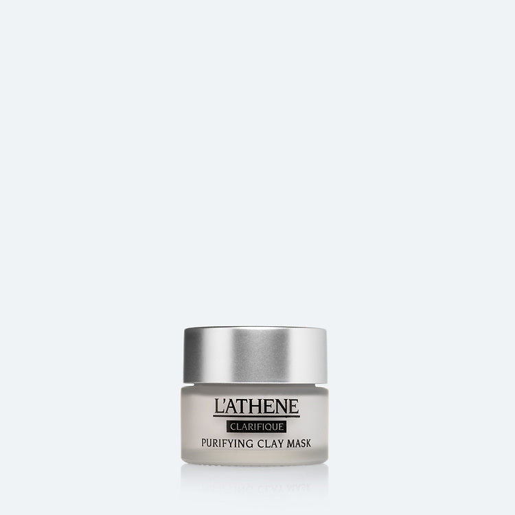 L'ATHENE CLARIFIQUE Purifying Clay Mask - Nurse-Crafted Skincare for Detox, Pore Minimizing & Oil Control, 2 oz