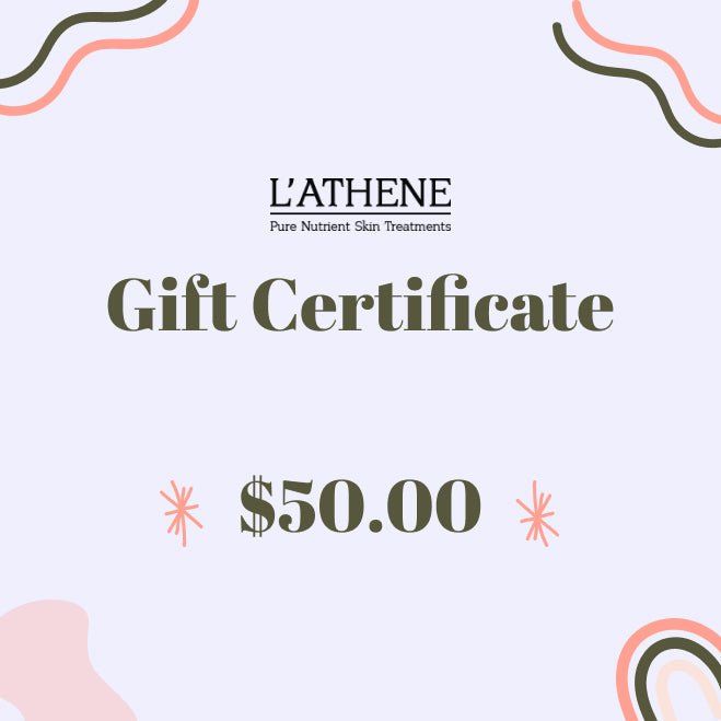 $50 L'Athene Gift Certificate