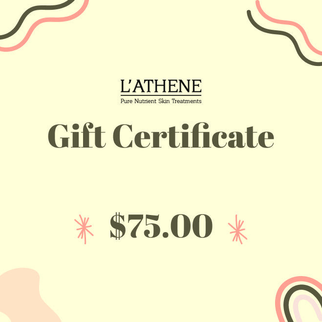 $75 L'Athene Gift Certificate