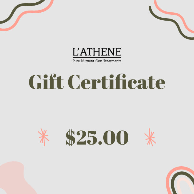 $25 L'Athene Gift Certificate