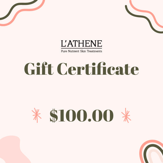 $100 L'Athene Gift Certificate